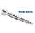5.0x100mm Starturn Csk Screw Zinc (100/Bx) 5.0x100mm Starturn Csk Screw Zinc (100/Bx)