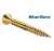 3.5x40mm Starturn Csk Screw Yellow (200/bx) 3.5x40mm Starturn Csk Screw Yellow (200/bx)
