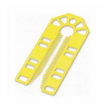 Yellow Long Batten Packers 101x43x1mm (500/Bx) Yellow Long Batten Packers 101x43x1mm (500/Bx)