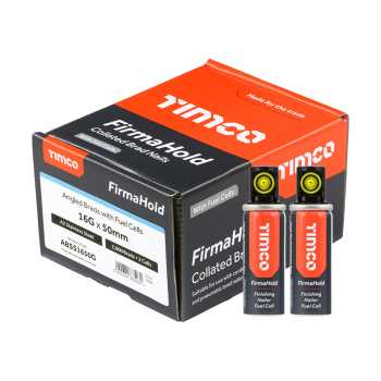 Stainless 16g x 64mm ANGLED Brad & Fuel Pack 2000 nails Stainless 16g x 64mm ANGLED Brad & Fuel Pack 2000 nails