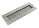 Letter Plate Pewter 319x110mm
