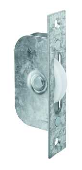 Galvanised Sash Window Axle Pulley with Square Forend Galvanised Sash Window Axle Pulley with Square Forend