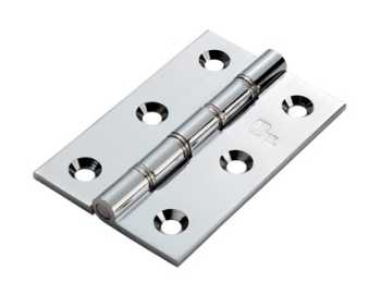 76x50x2.5mm DSSW Butt Hinge Chrome Plated 76x50x2.5mm DSSW Butt Hinge Chrome Plated