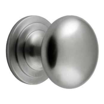 32mm Victorian Cupboard Knob (One Piece with Fixed Rose) SC 32mm Victorian Cupboard Knob (One Piece with Fixed Rose) SC