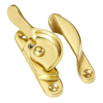Lockable Fitch Fastener Polished Brass Unlacquered