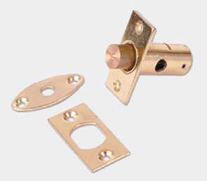 Window Bolt , Std Key - Carded Brass Effect Window Bolt , Std Key - Carded Brass Effect