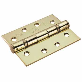 102x76x3mm PVD Ball Bearing Hinge - GRADE 13 102x76x3mm PVD Ball Bearing Hinge - GRADE 13