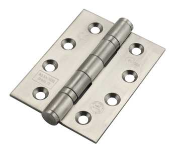 100x75x3mm SSS Ball Bearing Hinge BS EN1935 Grade 13 120kg 100x75x3mm SSS Ball Bearing Hinge BS EN1935 Grade 13 120kg