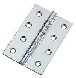 DPBW Polished Chrome Hinge Sol id Drawn (inc screws) 76x51x3m DPBW Polished Chrome Hinge Sol id Drawn (inc screws) 76x51x3m