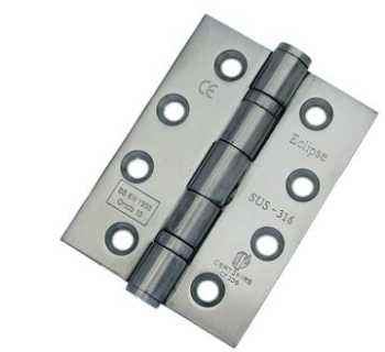 100x76mm 316 Grade SSS Ball Bearing Hinge BSEN1935 100x76mm 316 Grade SSS Ball Bearing Hinge BSEN1935