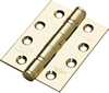 76x51x2mm Electro Brassed Ball Bearing Hinge BS EN1935 76x51x2mm Electro Brassed Ball Bearing Hinge BS EN1935