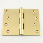102x102x4mm Polished Brass DPBW Projection Hinges