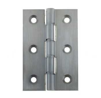 76x50x3mm Satin Chrome DPBW Brass Hinge 76x50x3mm Satin Chrome DPBW Brass Hinge