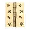 102x67x3.7mm DPBW Polished Brass Butt Hinge 102x67x3.7mm DPBW Polished Brass Butt Hinge
