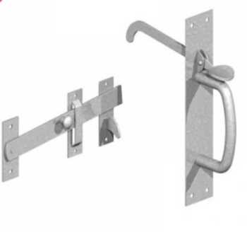 No.20/2S Light Suffolk Latches - Std. Thumb Piece BZP-E/Galv No.20/2S Light Suffolk Latches - Std. Thumb Piece BZP-E/Galv