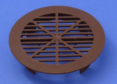 Push-In Brown Soffit Vent