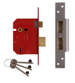 UNION 80mm SC 5-Lever Sashlock (20mm Bolt Projection) BS3621 UNION 80mm SC 5-Lever Sashlock (20mm Bolt Projection) BS3621