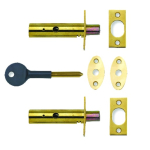 Yale Door Security Bolt Brass (pack of 2) PB