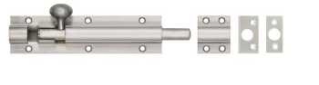 150x38mm Architectural Straigh t Barrel Bolt Satin Chrome 150x38mm Architectural Straigh t Barrel Bolt Satin Chrome