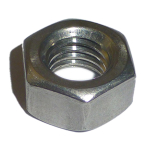 M4 BZP Hex Full Nuts