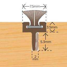 Slide Pile Carrier c/w 6.5mm Pile Centre Leg 2.2m Brown Slide Pile Carrier c/w 6.5mm Pile Centre Leg 2.2m Brown