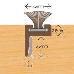 Slide Pile Carrier c/w 6.5mm Pile OffSet 2.2m White Slide Pile Carrier c/w 6.5mm Pile OffSet 2.2m White