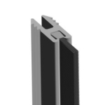 Centre Door Seal - Aluminium Holder with Brush 2.1m