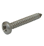 4x1/2inch A2 S/S Pan Pozi Self Tapping Screws
