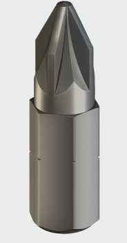 PZ2x25T Pozi Screwdriver Bits S2 PZ2x25T Pozi Screwdriver Bits S2