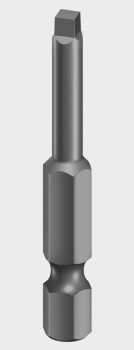 SQ2 x 50mm Square Drive Professional Bit (Pack of 5) SQ2 x 50mm Square Drive Professional Bit (Pack of 5)