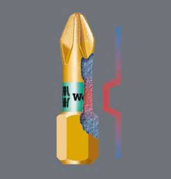 PZ1x25 BTH Bi-Torsion Pozi Insert Bits PZ1x25 BTH Bi-Torsion Pozi Insert Bits