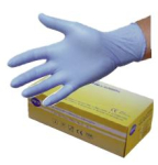 Large Nitrile Disposable Gloves P.Free