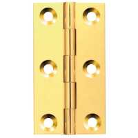 Solid Drawn Brass Hinges