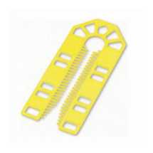 Yellow Long Batten Packers 101x43x1mm (500/Bx)