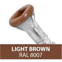 3.9 x 50mm Finishing Screw 316 SS Light Brown (Box 200)