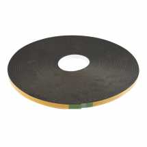 12x1mm 50m Double Sided PE Gla zing Tape Black