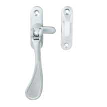 Victorian Reversible Casement Fastener Satin Chrome