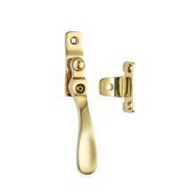 Lockable Wedge Fastener Polished Brass