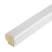 Primed Timber Staff Bead 3m 20x15mm with Carrier & Brush