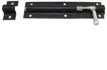 8inch No.923A Enclosed Tower Bolts Black