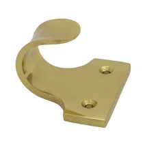 PowrX Polished Brass Curved Sash Lift