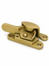 PowrX Champagne Brass Narrow Locking Fitch Fastener