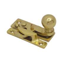 PowrX Polished Brass Locking Hook Fastener