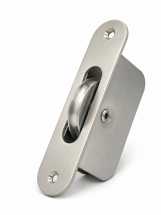 PowrX Satin Chrome 2inch Radius End Sash Pulley