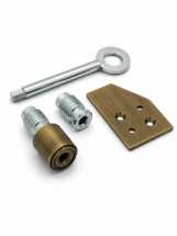 PowrX Antique Brass 19mm Roller Sash Stop