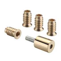 19mm Roller Sash Stop PB (2pk)