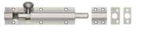 150x38mm Architectural Straigh t Barrel Bolt Satin Chrome