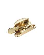 Fitch Fastener c/w Key Polished Brass