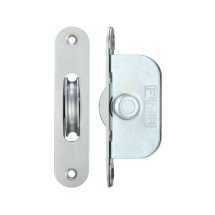 Satin Chrome Ball Bearing Pulley 1 3/4inch Radius Forend