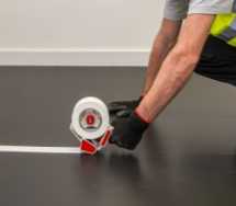 Correx Floor Protection 8x4ftx 4mm Black Sheet
